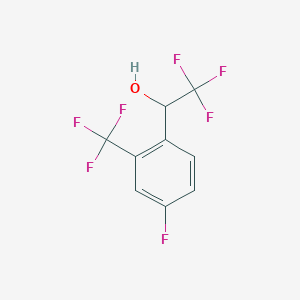 2,2,2-Trifluoro-1-(4-fluoro-2-(trifluoromethyl)phenyl)ethanol