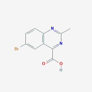 6-Bromo-2-methylquinazoline-4-carboxylic acid