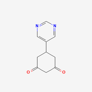 5-(Pyrimidin-5-yl)cyclohexane-1,3-dione