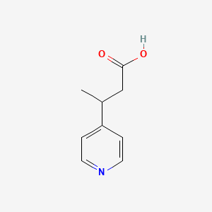 B1309076 3-(Pyridin-4-yl)butanoic acid CAS No. 373356-33-3