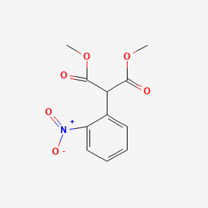 molecular formula C11H11NO6 B1309088 二甲基2-(2-硝基苯基)丙二酸酯 CAS No. 26465-37-2