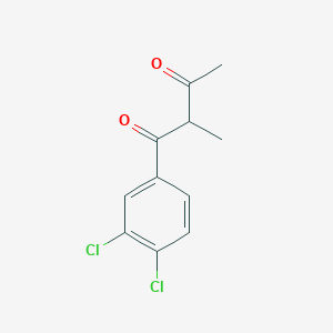 1-(3,4-Dichlorophenyl)-2-methylbutane-1,3-dione