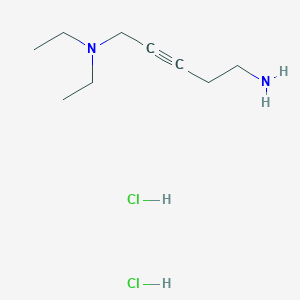 N1,N1-Diethylpent-2-yne-1,5-diamine dihydrochloride