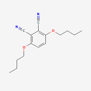 molecular formula C16H20N2O2 B1309115 3,6-二丁氧基邻苯二腈 CAS No. 75942-37-9