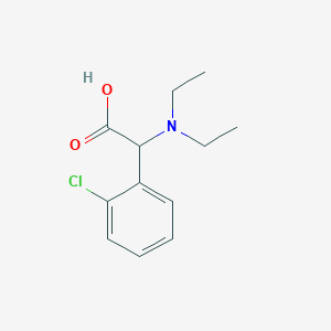 (2-Chlorophenyl)(diethylamino)acetic acid