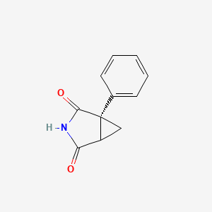 (1S)-1-Phenyl-3-azabicyclo[3.1.0]hexane-2,4-dione