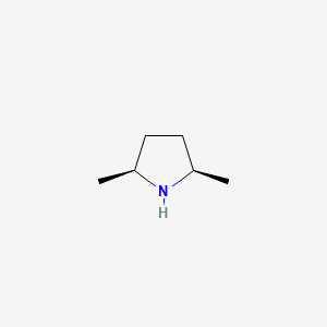molecular formula C6H13N B1309159 cis-2,5-Dimethylpyrrolidine CAS No. 39713-71-8