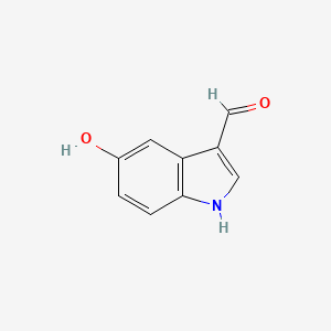 B1309160 5-hydroxy-1H-indole-3-carbaldehyde CAS No. 3414-19-5