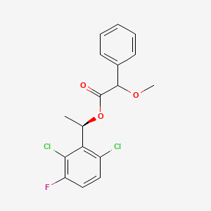 (R)-1-(2,6-Dichloro-3-fluorophenyl)ethyl 2-methoxy-2-phenylacetate