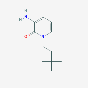 3-Amino-1-(3,3-dimethylbutyl)-1,2-dihydropyridin-2-one