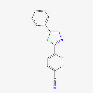 4-(5-Phenyloxazol-2-YL)benzonitrile