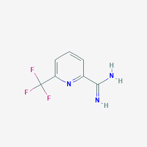 6-(Trifluoromethyl)picolinimidamide