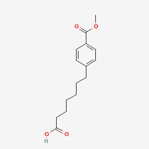 7-(4-(Methoxycarbonyl)phenyl)heptanoic acid