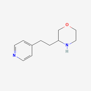 3-[2-(Pyridin-4-yl)ethyl]morpholine