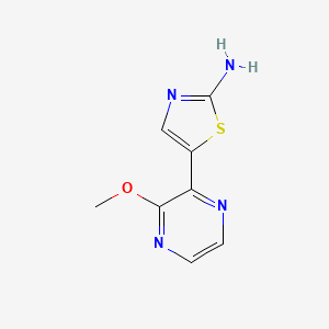 5-(3-Methoxypyrazin-2-yl)thiazol-2-amine