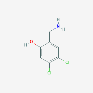 2-(Aminomethyl)-4,5-dichlorophenol