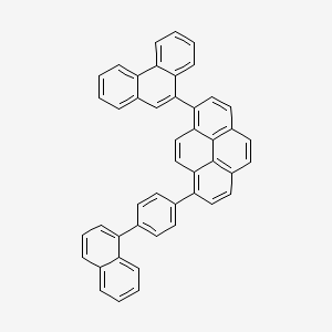 1-(4-(Naphthalen-1-yl)phenyl)-8-(phenanthren-9-yl)pyrene