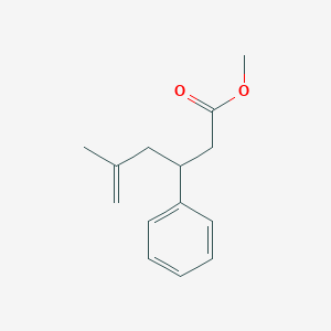 Methyl 5-methyl-3-phenylhex-5-enoate