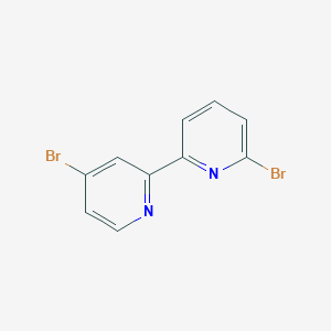 molecular formula C10H6Br2N2 B13092349 4,6'-Dibromo-2,2'-bipyridine 