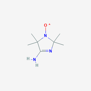 (4-Amino-2.5-dihydro-2,2,5,5-tetramethyl-1H-imidazol-1-YL)oxy