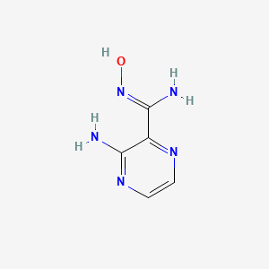 3-Amino-N-hydroxy-pyrazinecarboximidamide