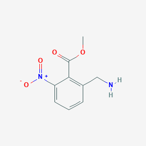 Methyl 2-(aminomethyl)-6-nitrobenzoate