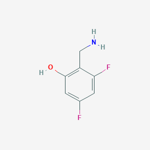 2-(Aminomethyl)-3,5-difluorophenol