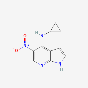 N-Cyclopropyl-5-nitro-1H-pyrrolo[2,3-B]pyridin-4-amine