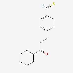 Cyclohexyl2-(4-thiomethylphenyl)ethylketone