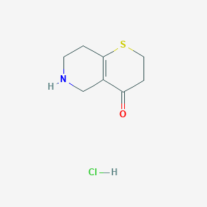 5,6,7,8-Tetrahydro-2H-thiopyrano[3,2-c]pyridin-4(3H)-one hydrochloride