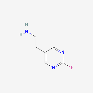 2-(2-Fluoropyrimidin-5-yl)ethanamine