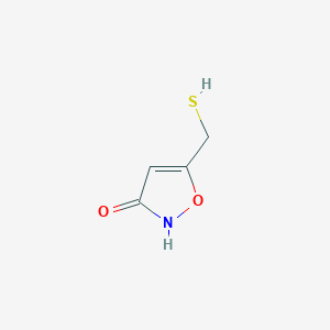 5-(Sulfanylmethyl)-1,2-oxazol-3(2H)-one