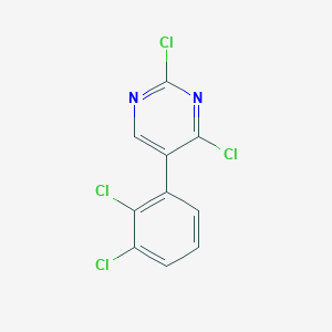 2,4-Dichloro-5-(2,3-dichlorophenyl)pyrimidine