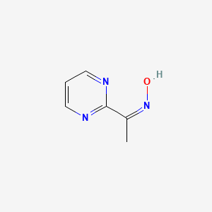 (Z)-1-(Pyrimidin-2-yl)ethanone oxime