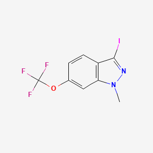 3-Iodo-1-methyl-6-(trifluoromethoxy)-1H-indazole