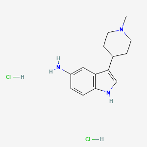 3-(1-Methylpiperidin-4-yl)-1H-indol-5-amine dihydrochloride