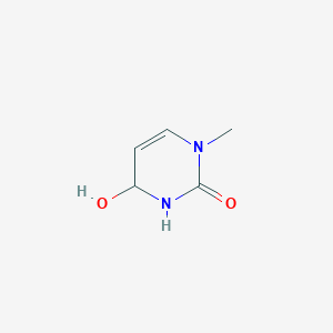 4-Hydroxy-1-methyl-3,4-dihydropyrimidin-2(1H)-one