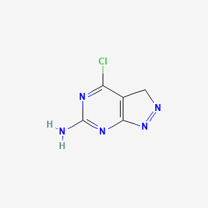 4-Chloro-3H-pyrazolo[3,4-d]pyrimidin-6-amine