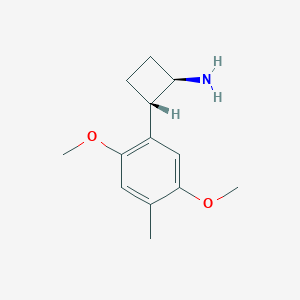 trans-2-(2,5-Dimethoxy-4-methylphenyl)cyclobutanamine