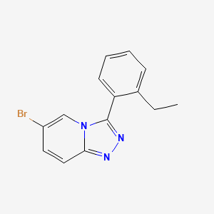 6-Bromo-3-(2-ethylphenyl)-[1,2,4]triazolo[4,3-a]pyridine