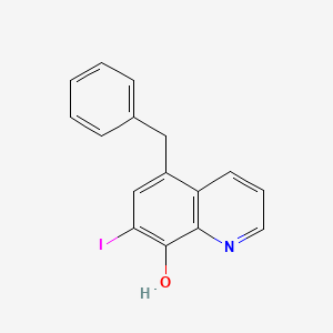 5-Benzyl-7-iodoquinolin-8-ol