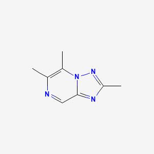 2,5,6-Trimethyl-[1,2,4]triazolo[1,5-a]pyrazine