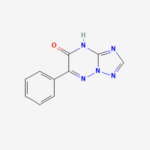 6-Phenyl[1,2,4]triazolo[1,5-b][1,2,4]triazin-7(3H)-one