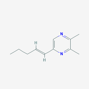 (E)-2,3-Dimethyl-5-(pent-1-en-1-yl)pyrazine