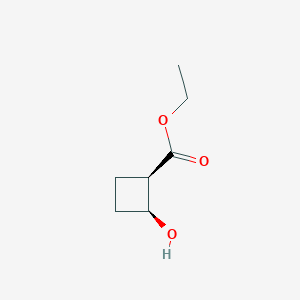 (1R,2S)-Ethyl 2-hydroxycyclobutanecarboxylate