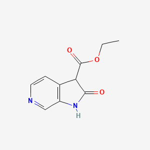 Ethyl 2-oxo-2,3-dihydro-1H-pyrrolo[2,3-C]pyridine-3-carboxylate