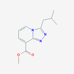 Methyl3-isobutyl-[1,2,4]triazolo[4,3-a]pyridine-8-carboxylate