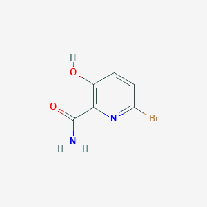 6-Bromo-3-hydroxypicolinamide