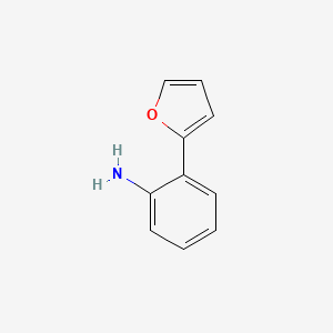 molecular formula C10H9NO B1309319 2-(Furan-2-yl)aniline CAS No. 55578-79-5