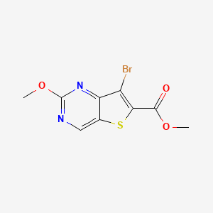 Methyl 7-bromo-2-methoxythieno[3,2-D]pyrimidine-6-carboxylate